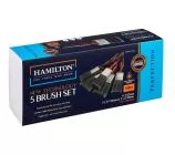 Hamilton Perfection Clean Edge (5) Piece Brush Set
