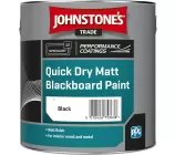 Johnstone's Quick Dry Black Board Paint (Matt Black)