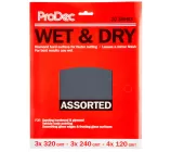 Rodo ProDec 10 pk Assorted Grits Wet and Dry