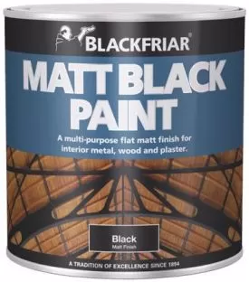 Blackfriar Matt Black Paint