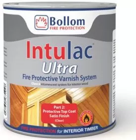 Bollom Intulac Ultra (Clear) Top Coat (Satin or Matt)