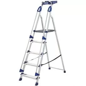 Werner Stepladder 5 Tread Workstation 7050518L