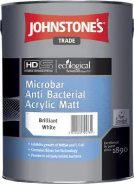 Johnstones Microbar Anti Bacterial Acrylic Matt