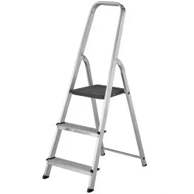 Werner Stepladder 3 Tread High Handrail 7400318L