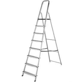Werner Stepladder 8 Tread High Handrail 7400818L