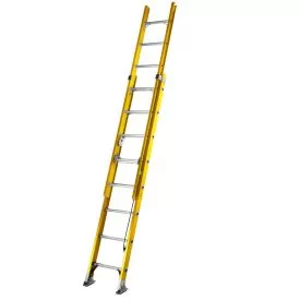 Werner Fibreglass Extension ladder ALFLO 2.5m Trade Double 77525
