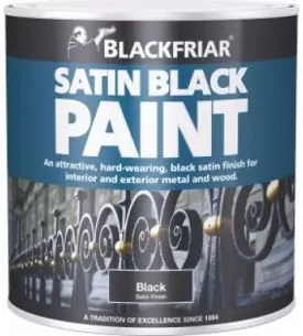 Blackfriar Satin Black Paint
