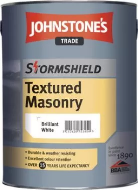 Johnstone's Stormshield Textured Masonry Paint