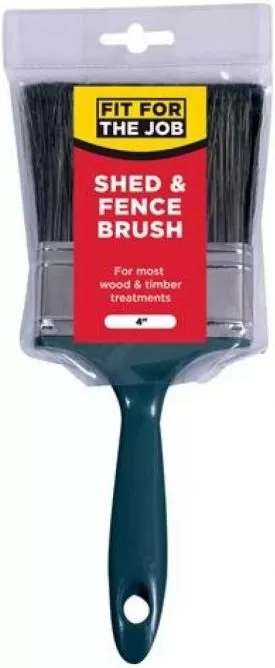 Rodo Shed & Fence Brush 4"