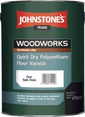 Johnstones Quick Dry Polyurethane Floor Varnish