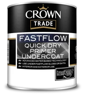 Crown Trade Fast Flow Quick Dry Primer Undercoat