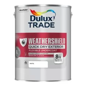 Dulux Trade Weathershield Quick Dry Exterior Flexible Undercoat