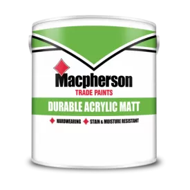 Macpherson Trade Paints Durable Acrylic Matt