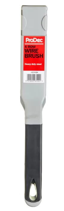 Rodo ProDec 10" 4 Row Wire Brush