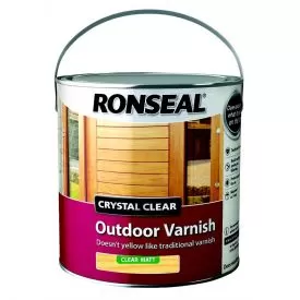 Ronseal Outdoor Varnish Clear Matt