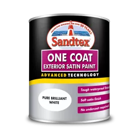 Sandtex One Coat Exterior Satin Paint