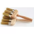 Dec Ware Brushes 3 and 4 Ring Dust Brushes (Synthetic)