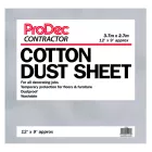 Rodo ProDec 12' x 9' Cotton Twill Dust Sheet