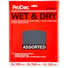 Rodo ProDec 10 pk Assorted Grits Wet and Dry