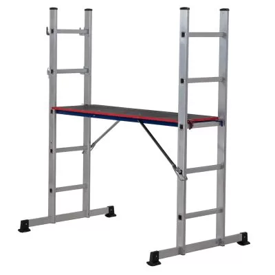 Werner Combination Ladder 5 in 1 with Platform 7101518