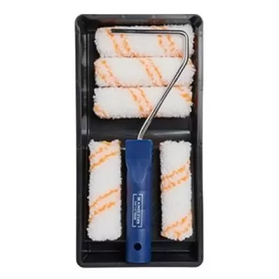 Hamilton 4" Medium Pile Mini Roller Set (7 Piece)