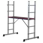 Werner Combination Ladder 5 in 1 with Platform 7101518